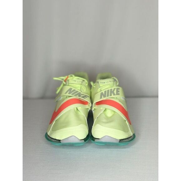 Men’s Nike Air Zoom LJ Elite‎ Track & Field Long Jump Triple Green-Orange Sz 14 main image 4